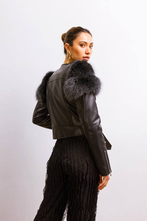ジャケット・アウター LESSGETMORE Lambskin100% (Italy) Jacket JACKETS - LESS GET MORE