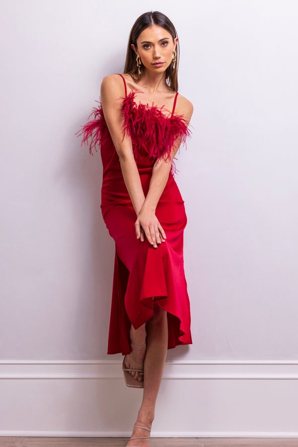 CATCHILL ドレスFeather Midi Dress CATCHILL ドレスFeather Midi Dress