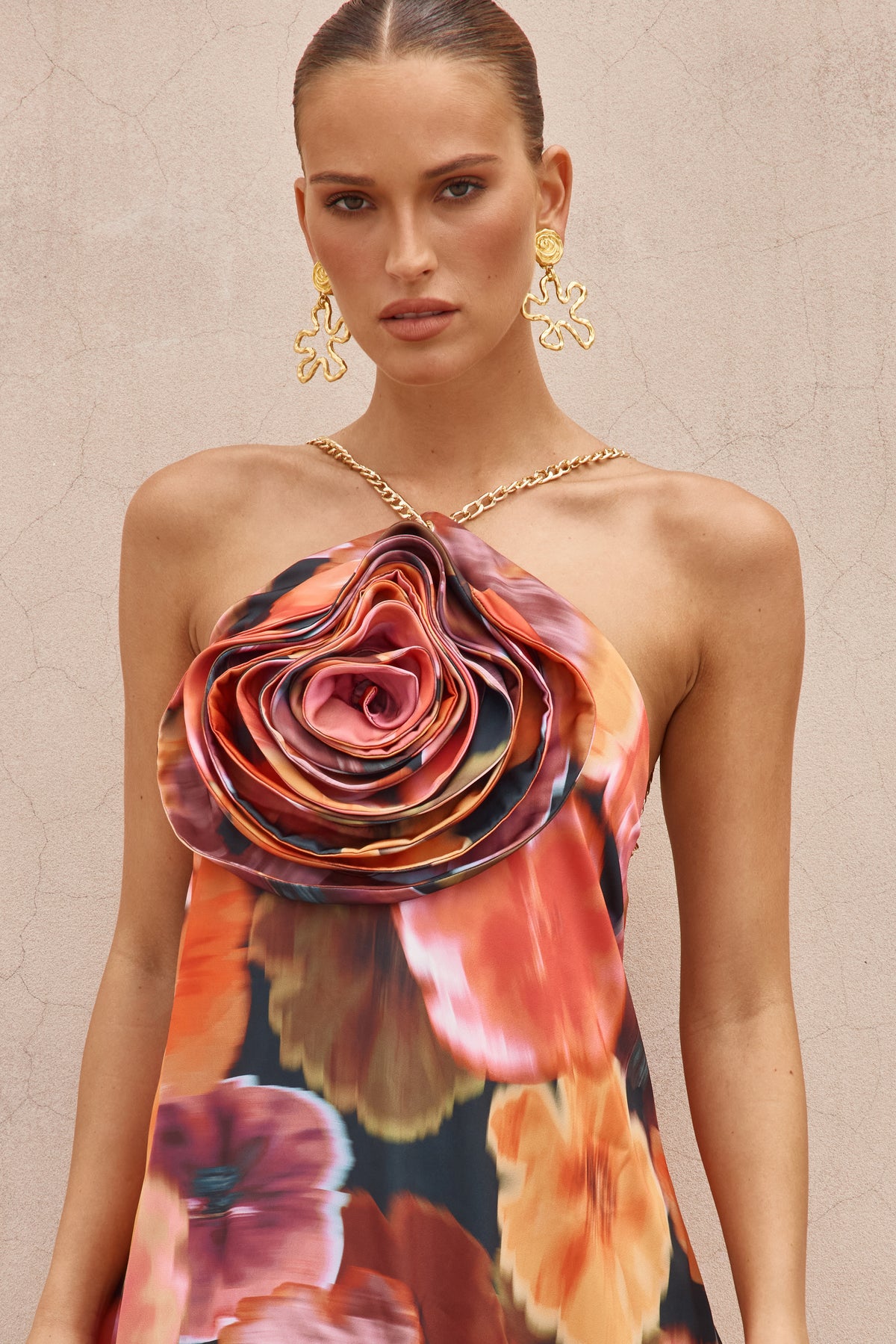 Bound By You Dress in Abstract Floral