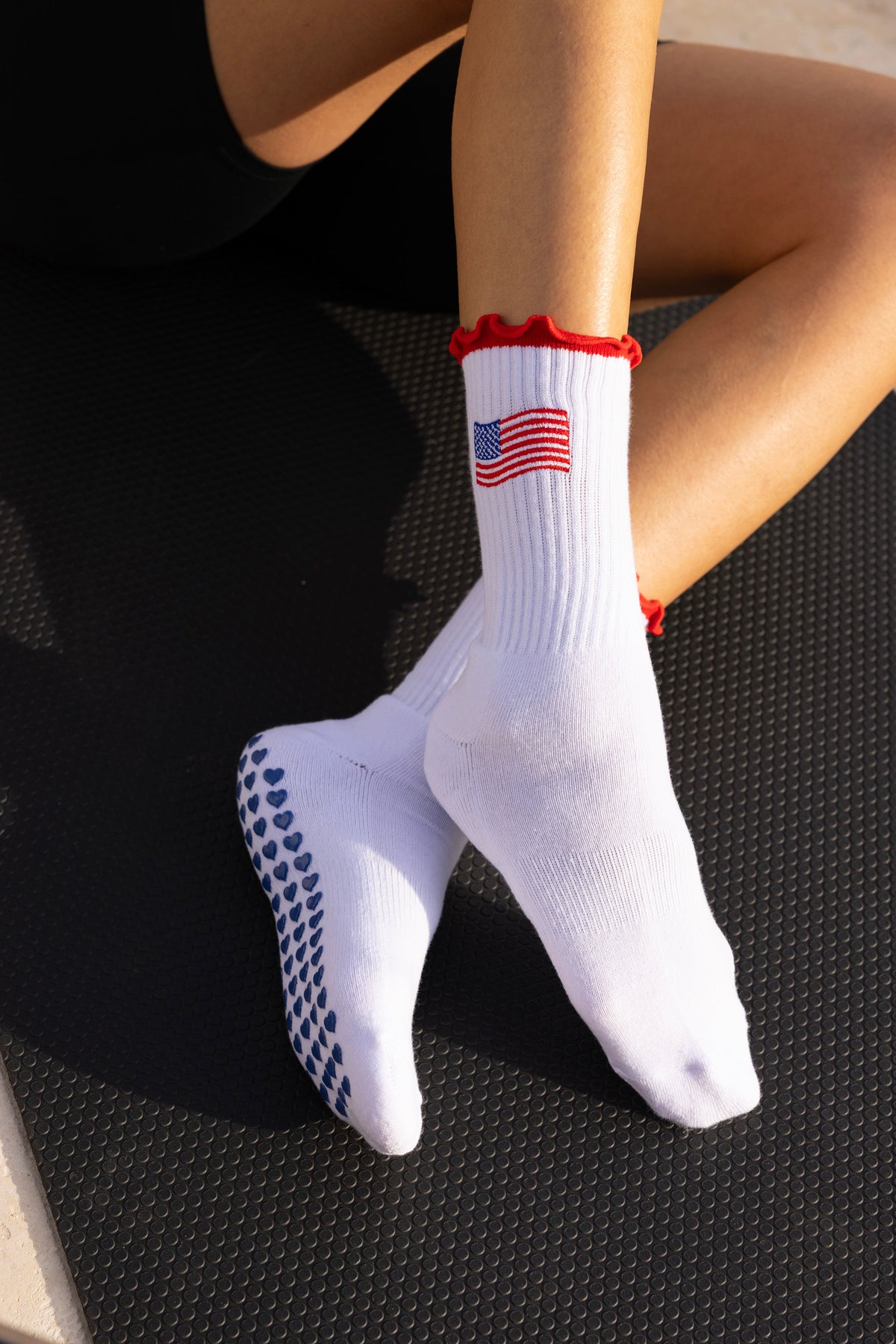 American Sweetheart Grip Socks