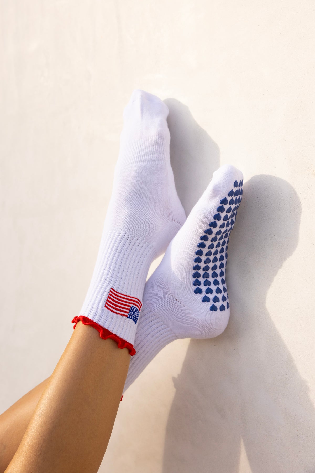 American Sweetheart Grip Socks
