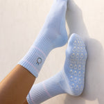 'Here for the Bride' Bridesmaid Pilates Barre Grip Socks