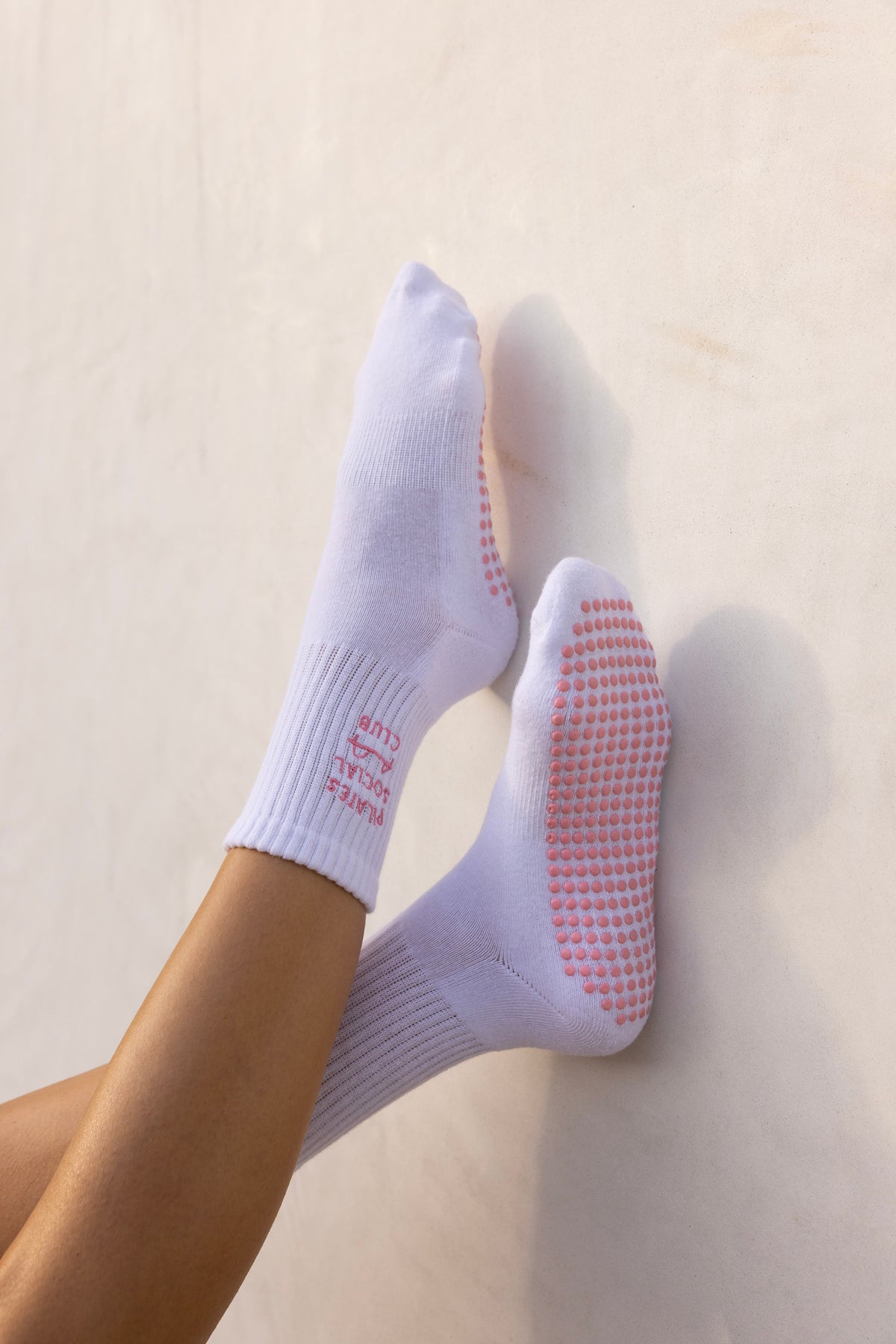 Pilates Social Club Grip Crew Socks