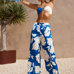 JoJo Pant in Blue Floral