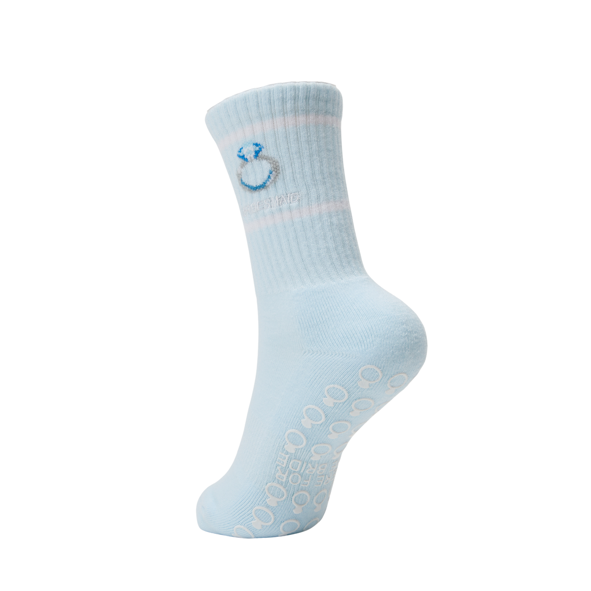 'Here for the Bride' Bridesmaid Pilates Barre Grip Socks