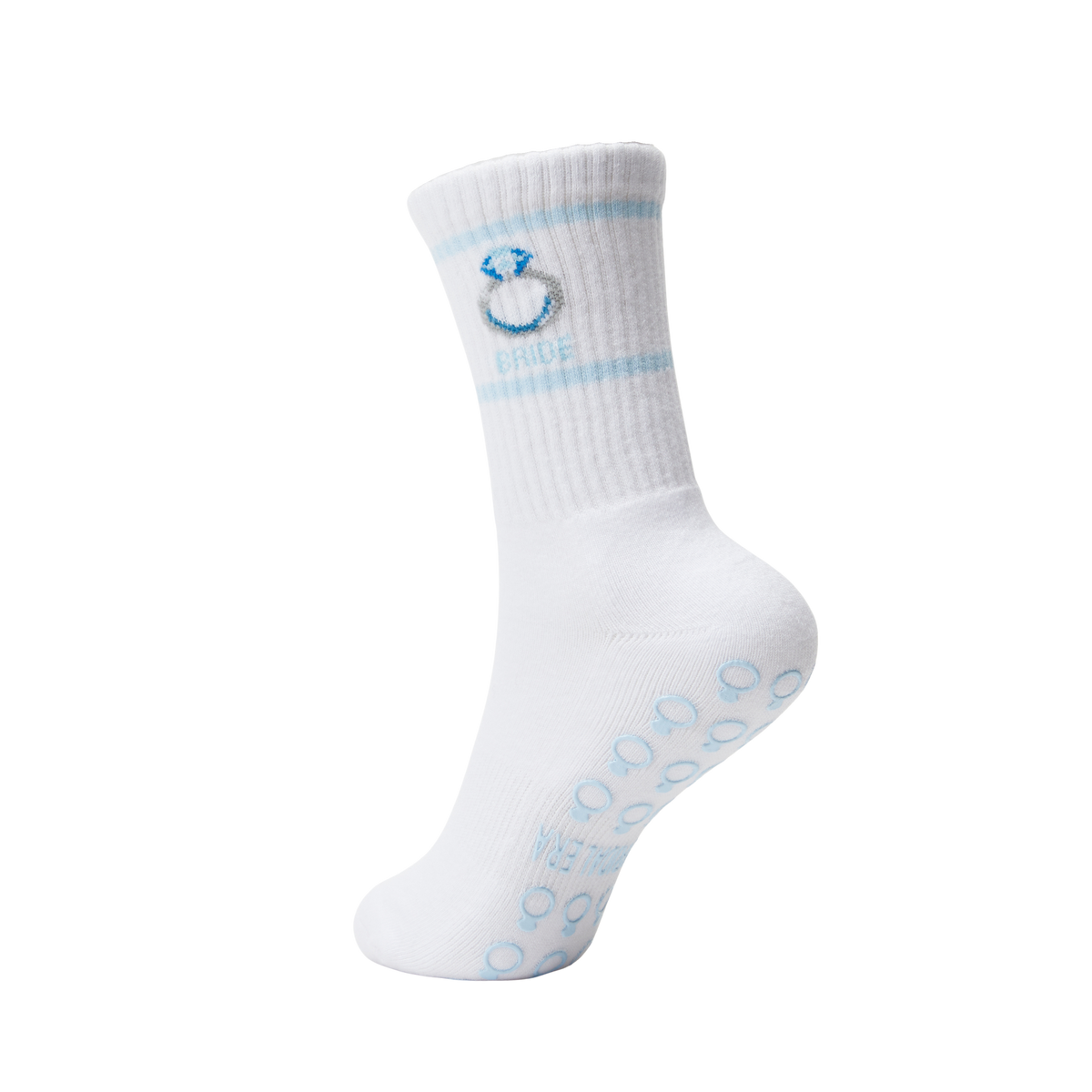 'In My Bridal Era' Bride Pilates Barre Grip Socks