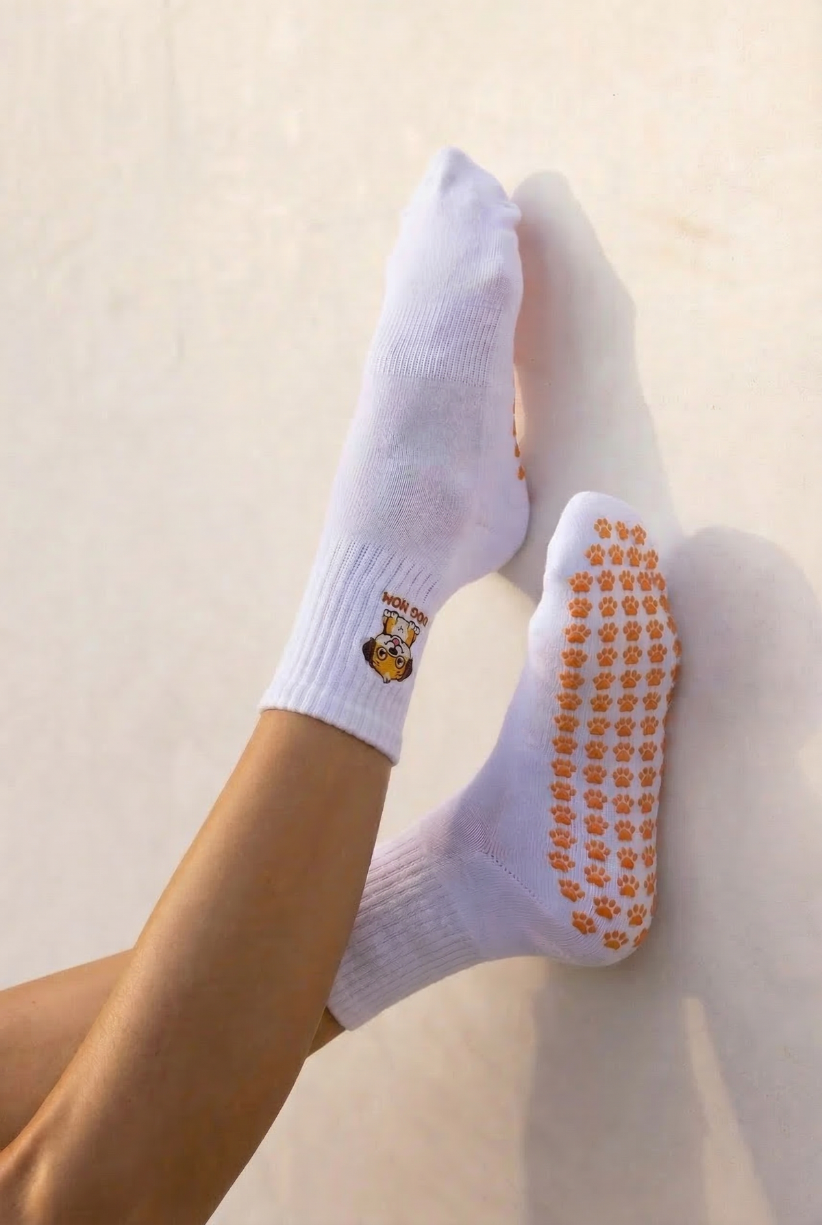 Dog Mom Pilates Barre Grip Socks