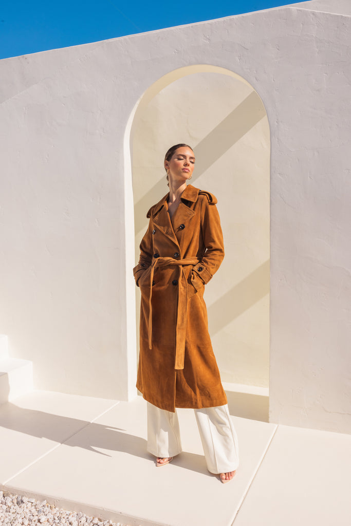 Motion Suede Coat