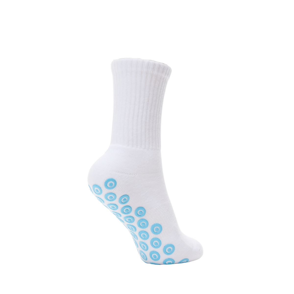 Evil Eye Grip Socks in Blue