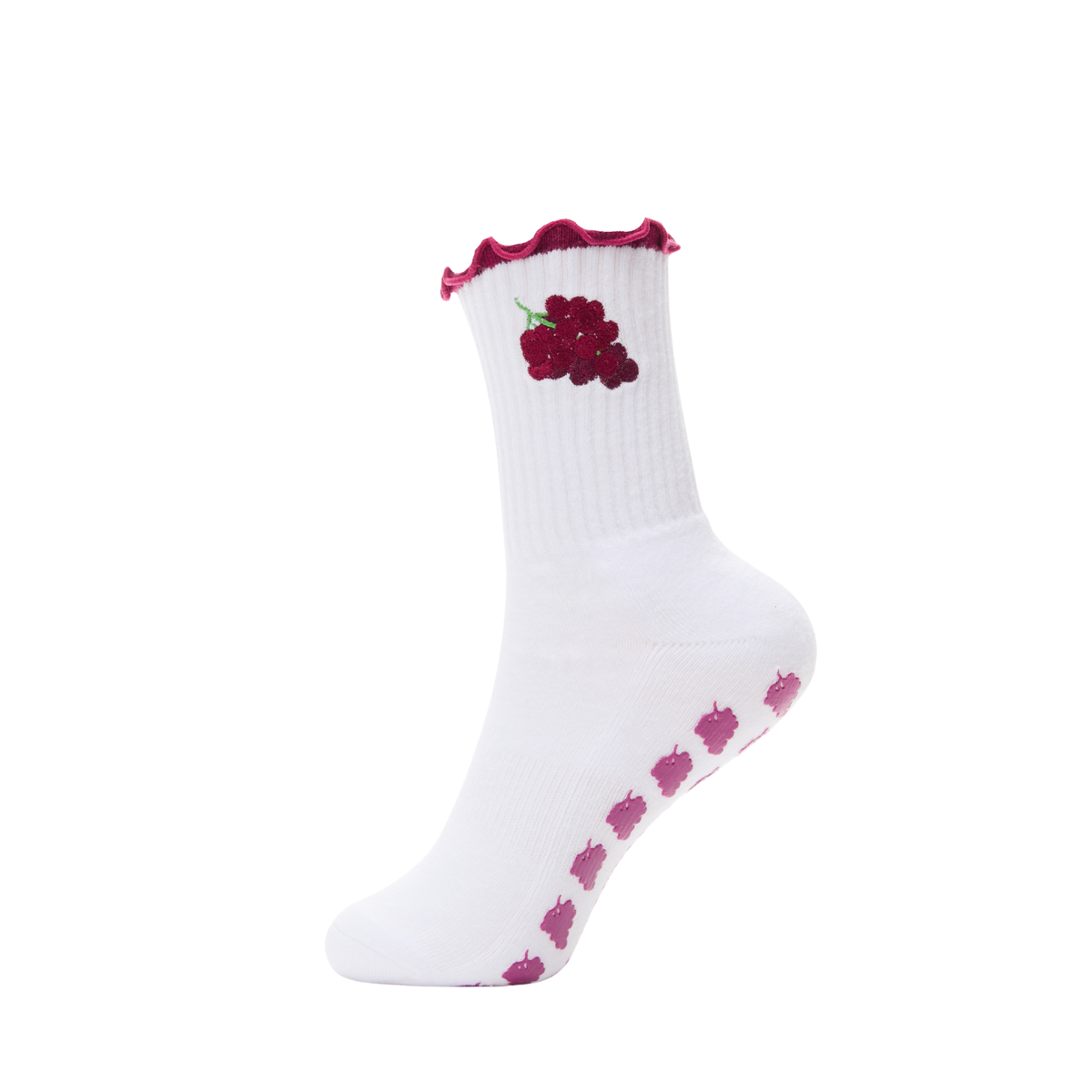 Crushing it! Grape Grip Socks