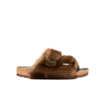 Starstruck fur slides in Brown