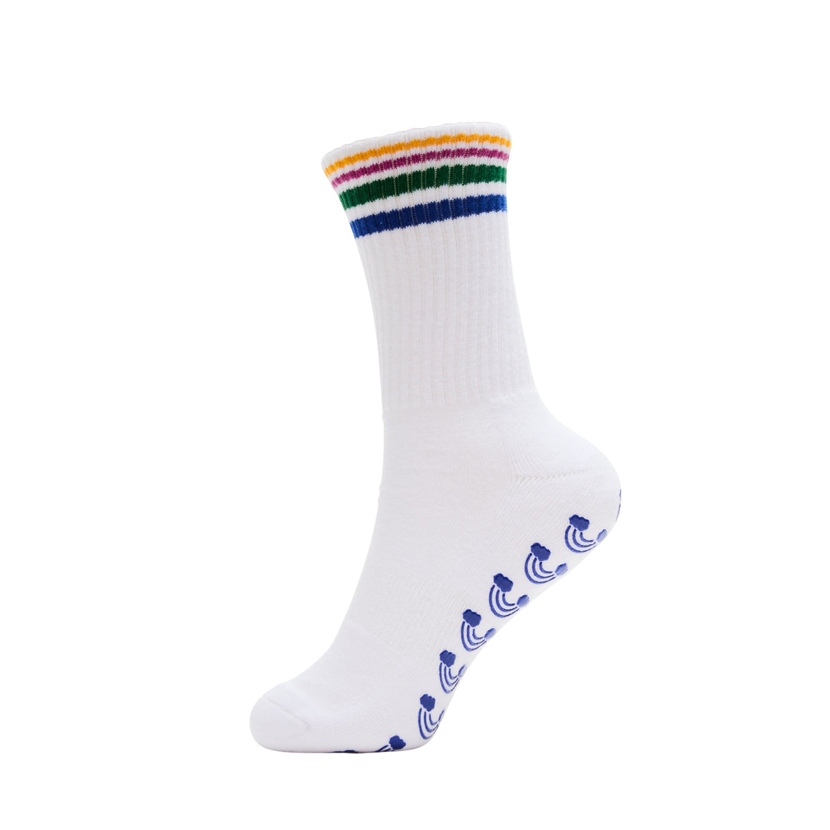 Rainbow Cloud Grip Socks