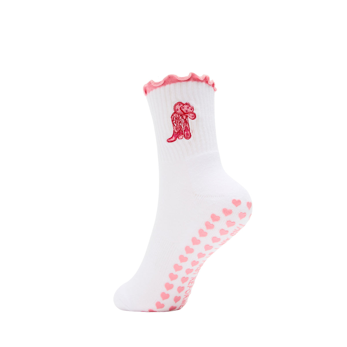 This Ain't My First Reformer Ride Cowgirl Grip Socks