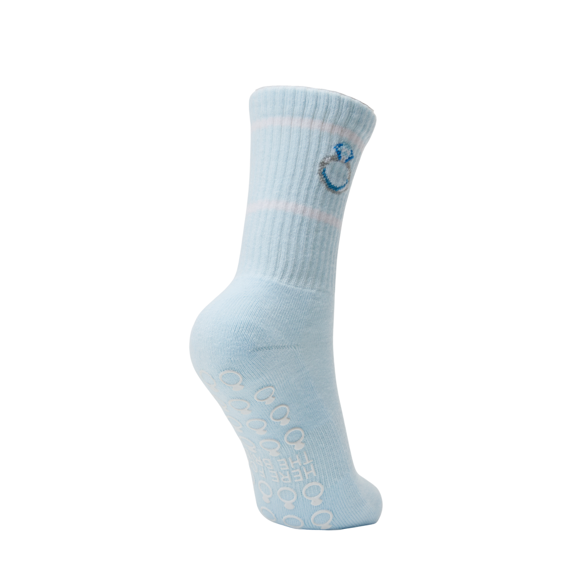 'Here for the Bride' Bridesmaid Pilates Barre Grip Socks