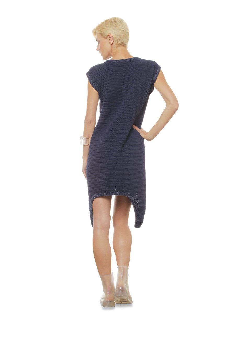 Lisa Maree Crochet (Land) L / Deep Navy w/ Silver AMORE