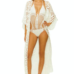Lisa Maree Crochet (Land) BEYOND NORMALITY BEYOND NORMALITY - Crochet Lace Maxi Robe Kaftan | Lisa Maree Online Store