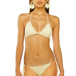 Lisa Maree Crochet (Swim) Around the Apple Tree Crochet Bikini in Cream