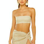 Lisa Maree Ready to Wear WILD TOMORROW TOP WILD TOMORROW - Linen Crop Top | Lisa Maree Online Store